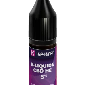 E-Liquide CBD HE 5% sans THC